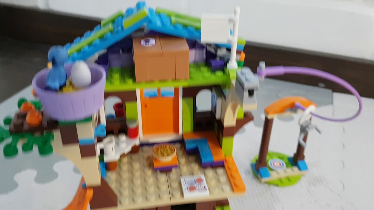 Lego Friends Domek Na Drzewie Mii 41335 Youtube