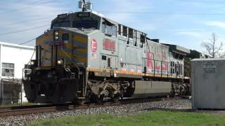 [4K] Railfanning Victoria, TX 11-26-16 Feat KCS Gray Ghost SD70ACe