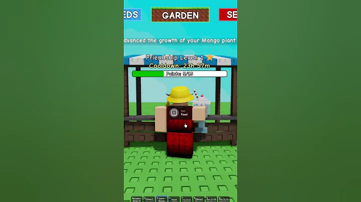 How to feed npc in seed shop. #growagardenupdate #growagardenleaks #growagardenroblox #growagarden