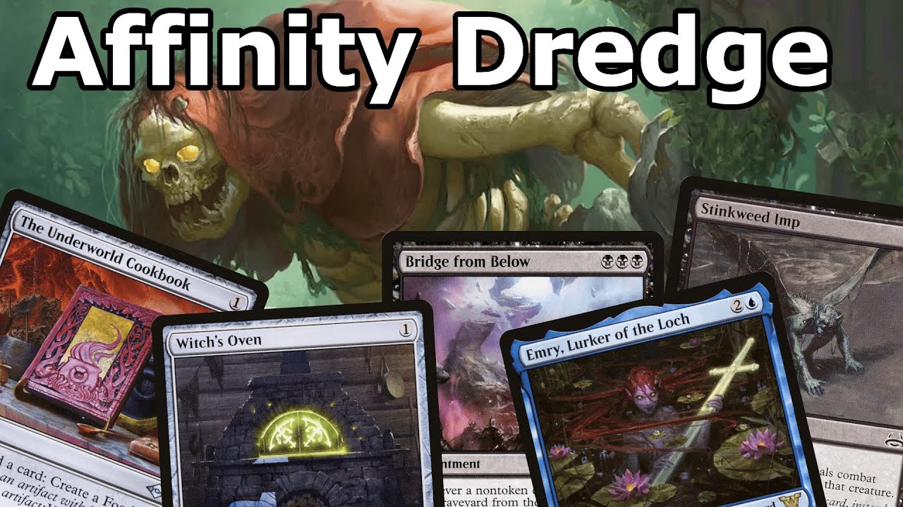 LEGACY MEOW?! Affinity / Dredge / Cauldron Familiar Combo MTG YouTube