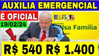 VITÓRIA: Auxílio Emergencial de R$ 540 Até R$ 1.400 é APROVADO Para Famílias