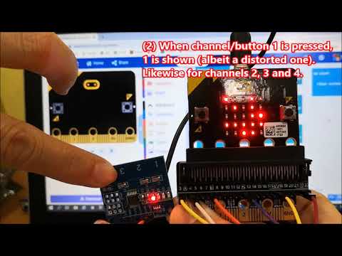1V - How to Use Touch Sensor (4 Channel)