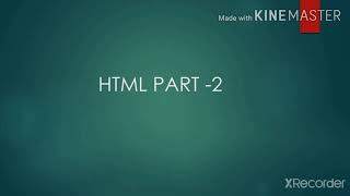 Elements and Attributes in Html[Html part 2]