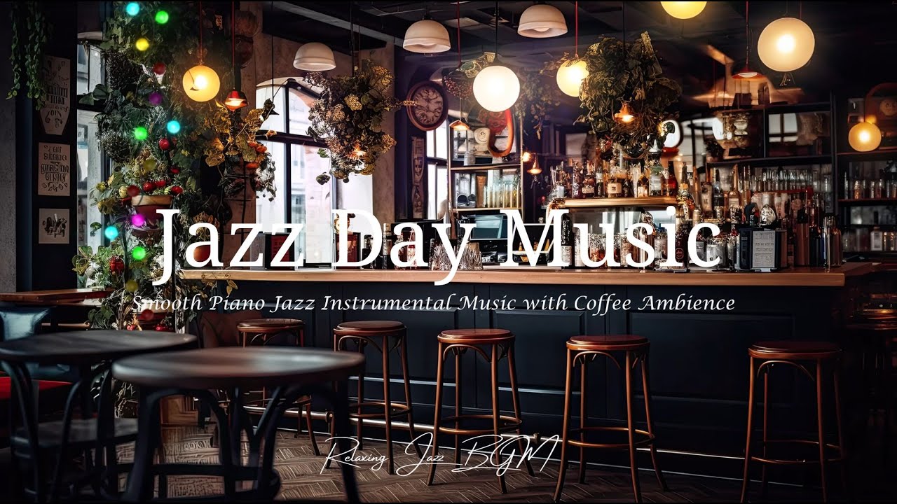 Jazz Relaxing Music at Cozy Coffee Shop Ambience ☕ Soft Jazz Music to ...