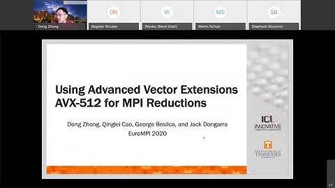 Using Advanced Vector Extensions AVX-512 for MPI Reduction