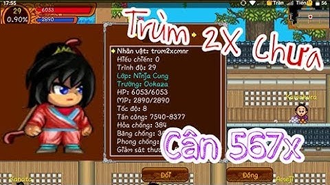 Trùm 2X Đầu Tiên Game Ninja Up Yên Như Hack ►Ninja School Online