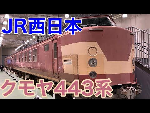 JR西日本】京都鉄道博物館に国鉄443系電車を見学して来た！ - YouTube