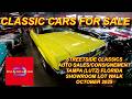 STREETSIDE CLASSIC CAR SALES DEALERSHIP LOT WALK OCTOBER 2025 EDITION PART 1 Mp3 Song