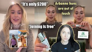 Arbonne hun being completely out of touch | Its only $200 per month | #antimlm #arbonne