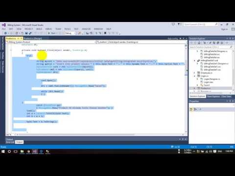 How to add data In database using  c# windows application form