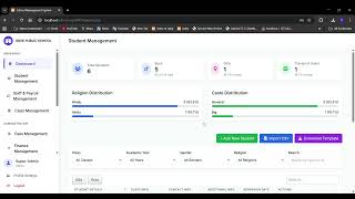 1st -  Student, Staff & Payroll Module Explained Step-by-Step | School ERP Training