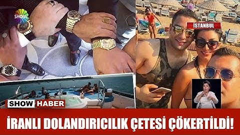 İranlı dolandırıcılık çetesi çökertildi!
