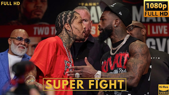 Gervonta DAVIS (USA) vs Frank MARTIN (USA) SUPER Fight