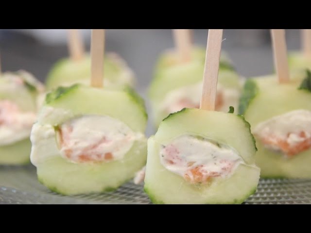 Sucettes Concombre Et Fromage Frais Youtube