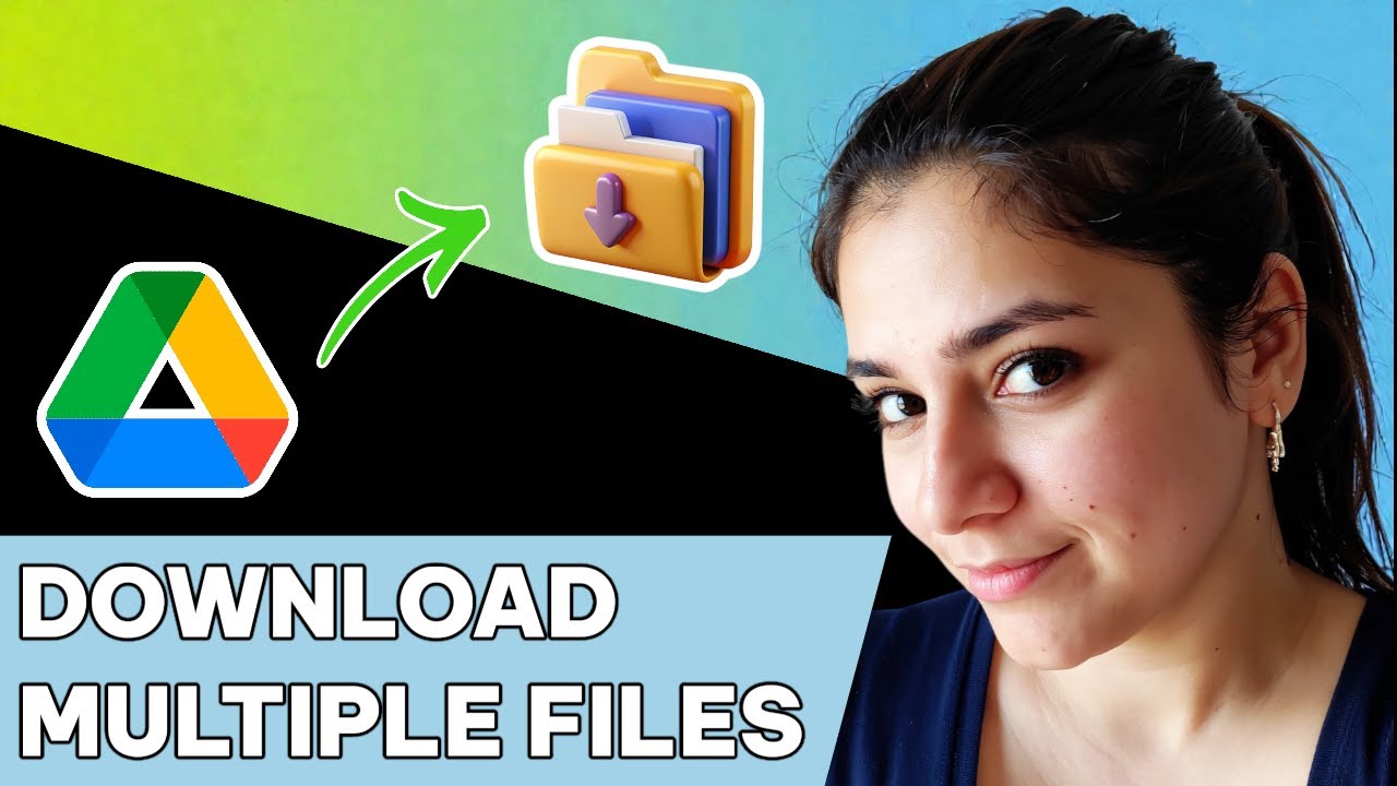 How to download multiple files at once from Google Drive - YouTube