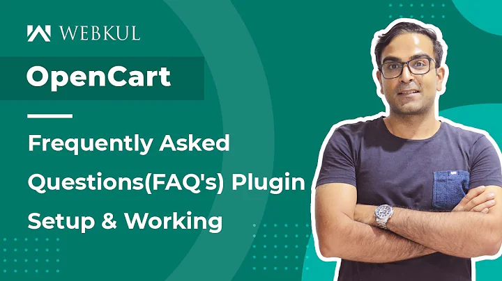 OpenCart Frequently Asked Questions(FAQ) Plugin - Working & Setup