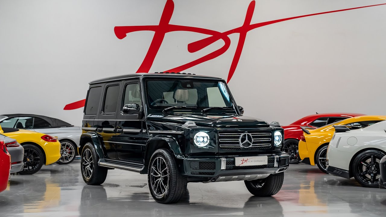 Emerald Green 2022 Mercedes G400D GWagon Premium Plus YouTube
