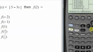 Trace on TI 89 Titanium Calculator