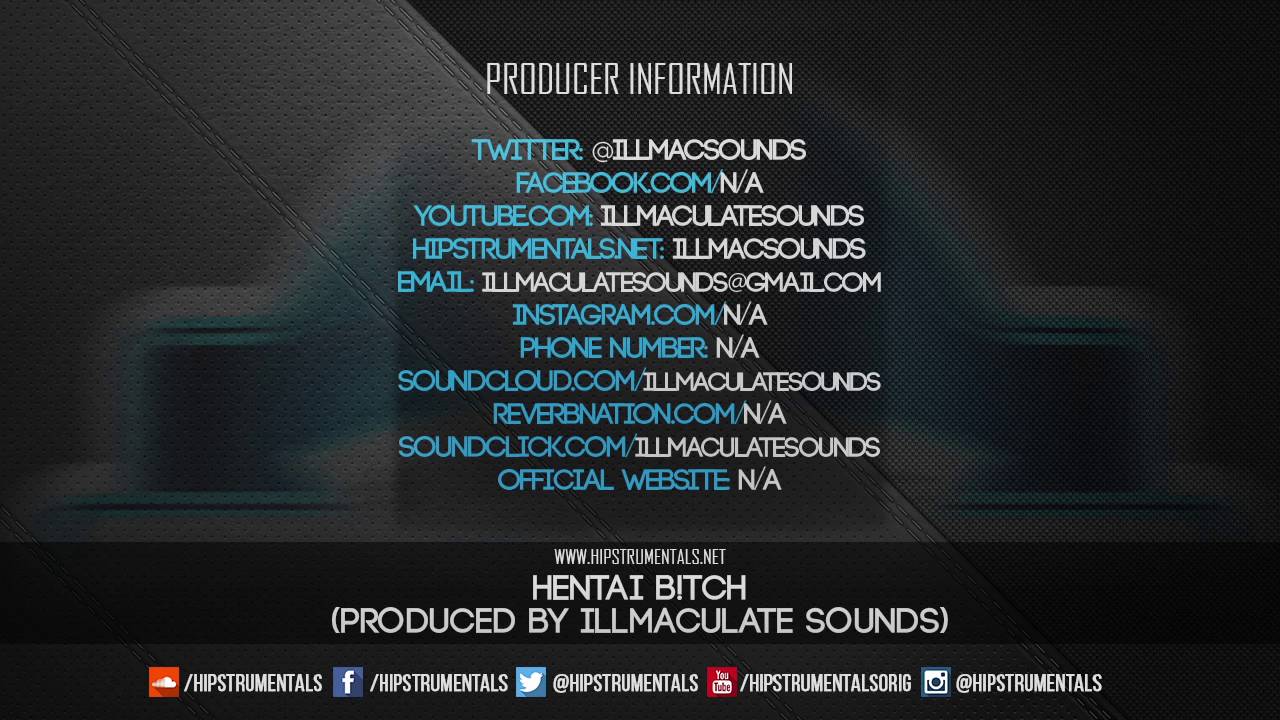 *BEAT* Hentai Bitch (Prod. By ILLmaculate Sounds) [Hipstrumentals.net]