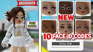 NEW* CUTE FACE ID CODES FOR BROOKHAVEN 🏡RP #shorts 