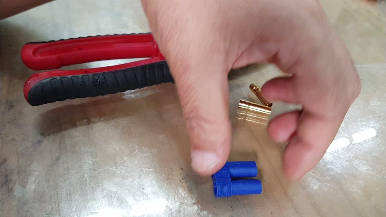 EC5 SOLDERING. EC5 커넥터 납땜작업. YouTube