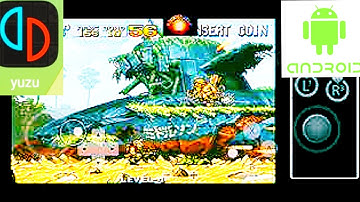 metal slug switch | metal slug  gameplay | yuzu emulator on android | Nintendo switch games