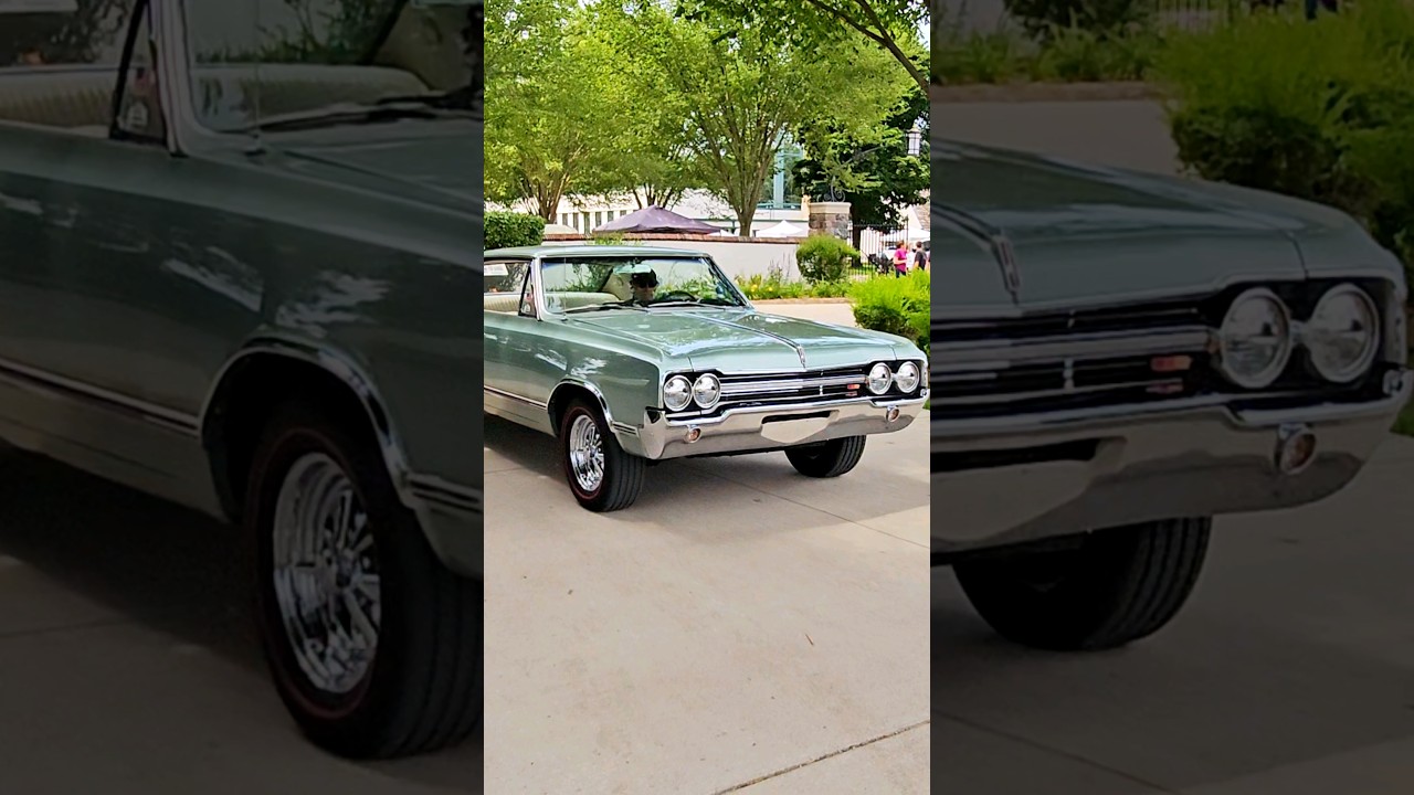 1965 Oldsmobile Cutlass Classic Car Drive By Engine Sound Easy Rodders Car Show 2024