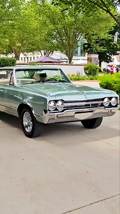 1965 Oldsmobile Cutlass Classic Car Drive By Engine Sound Easy Rodders Car Show 2024