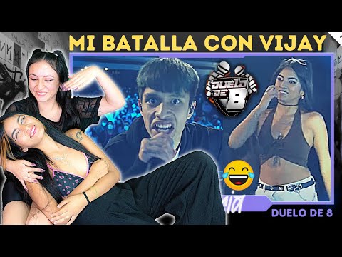 ¿Qué pasó por mi cabeza en ese momento? 🙈 Mi Batalla VIRAL contra VIJAY 😺 en 🎤 DUELO DE 8 🎤