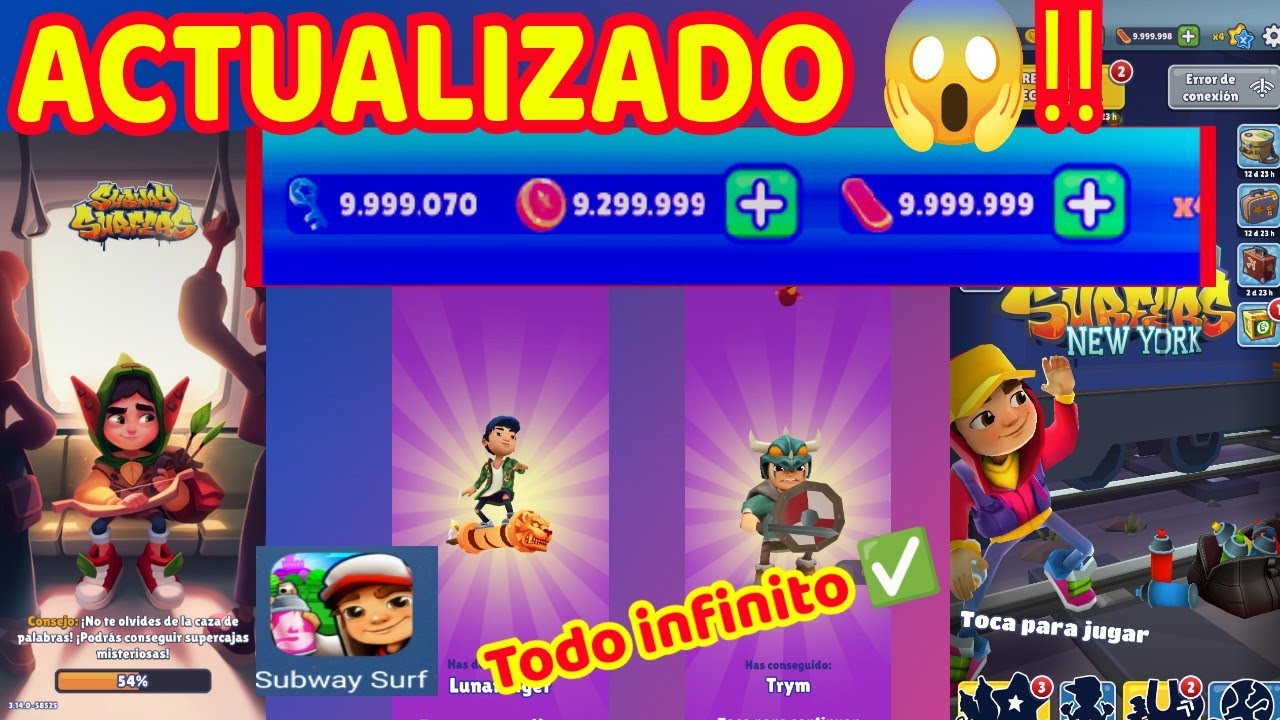 COMO HACKEAR Subway Surfers 3.16.1 *La manera fácil*😱🚀 