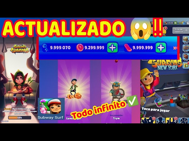 Tutorial.. Pon toda las compras gratis en Subway Surfers 