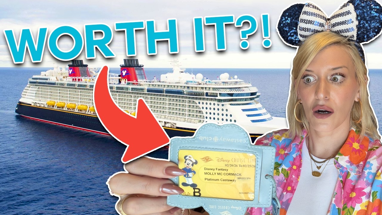 We Spent $7800(!!) For CONCIERGE On Disney Cruise Line | Bucket List | Disney Fantasy Review