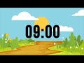 9 Minute Countdown Timer With Music For Kids 