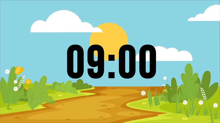 9 Minute Countdown Timer with Music For Kids