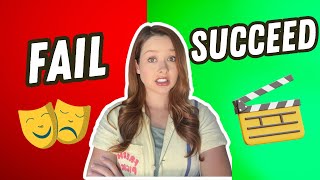Why people FAIL at ACTING! Avoid these top 5 things to be a successful actor