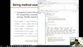 CITS2401 - 4.2. Python strings methods 2