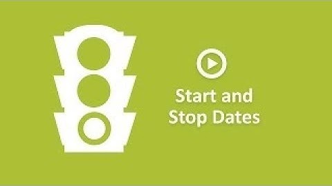 SignUpGenius Start and Stop Dates
