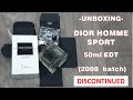 Unboxing  Dior Homme Sport v2008 by Dior (2008 batch)