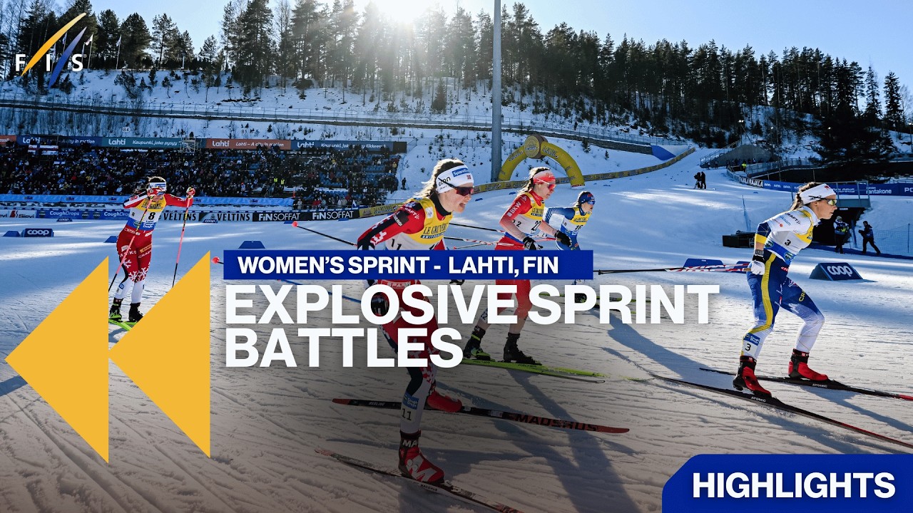 Explosive Sprint Battles In Lahti | Highlights | FIS Cross Country