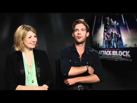 Jodie Whittaker and Luke Treadaway on Attack The B...