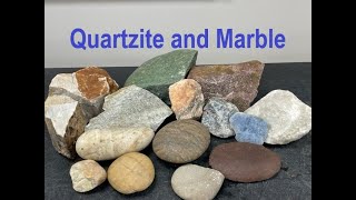 Rock Identification with Willsey: Nonfoliated Rocks  Quartzite and Marble