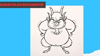 Philoctetes Coloring Pages | Hercules Coloring Pages #howtodraw #colouring #hercules