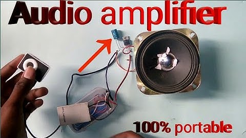 Audio amplifier circuit | MOSFET irf 540 | How to make Audio amplifier