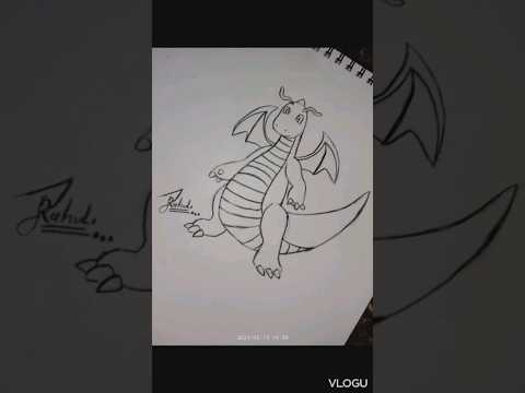 Pokemon dragonite drawing shorts trending