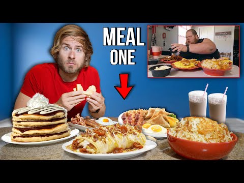 I Survived 24 Hours Of Eating Like A My 600lb Life Participant
