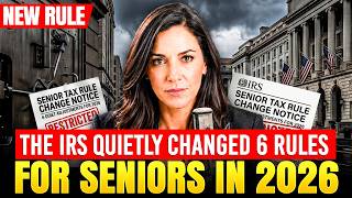 The IRS Quietly Changed 6 Rules for Seniors in 2026 — Most Retirees Have No Idea
