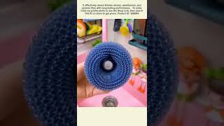 Liquid Push-type Dish Scrubber