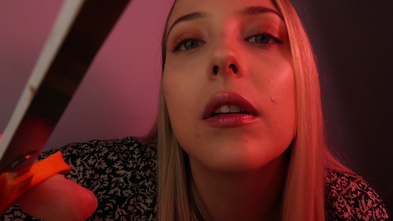 ASMR: Haircut & Style For Sleep with Water Spray, Snipping & Brushing