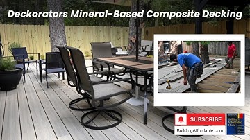 Transforming My Outdoor Space with Deckorators Mineral-Based Composite Decking! 🌿🔨