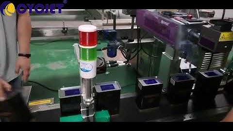 How to Mark QR Code on Coated Metal Cans by CYCJET Laser Marking Machine